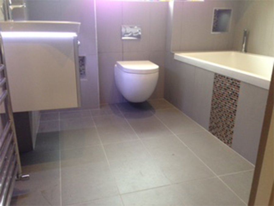 Cirencester bathroom completed.